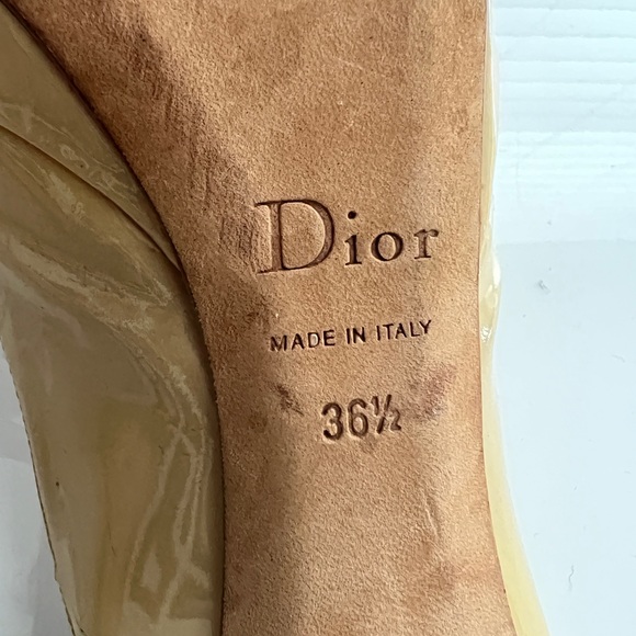DIOR Peep Toe Pumps💯% Authentic - Picture 3 of 5